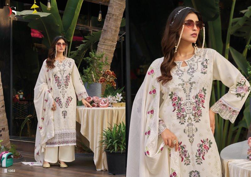 Elaf Pashmina Vol 3 By Deepsy Pure Cotton Salwar Suits